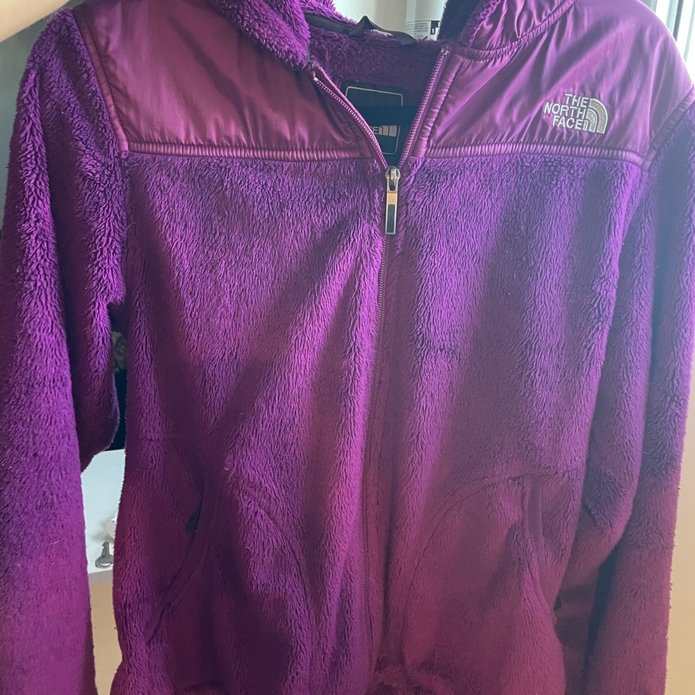 Purple North Face jacket